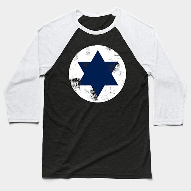 Israel Air Force Roundel Baseball T-Shirt by Historia